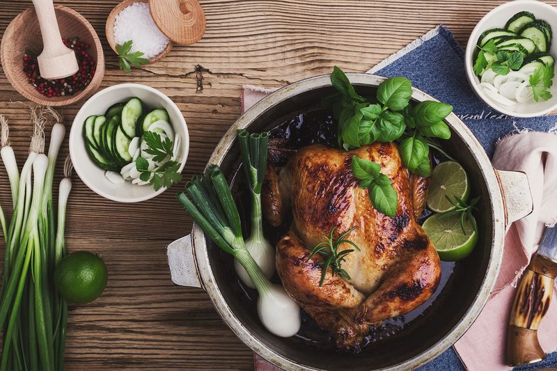 roast chicken