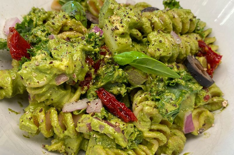 SUPER GREEN PESTO PASTA