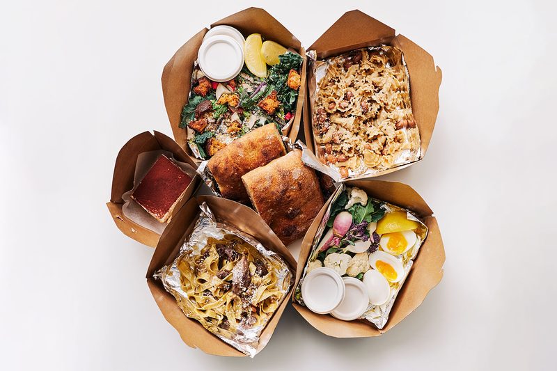 Ava Gene's family meal to go