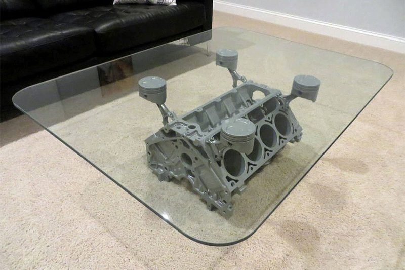 Car Engine Coffee Table