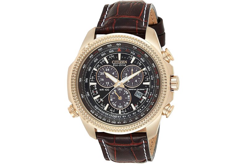 Citizen Eco-Drive Chronograph Watch with Perpetual Calendar