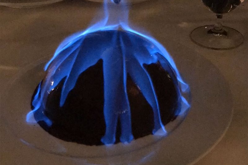 Flagstaff House Smores Flambe