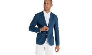 Good Man Brand Twill Slub French Terry Soft Blazer