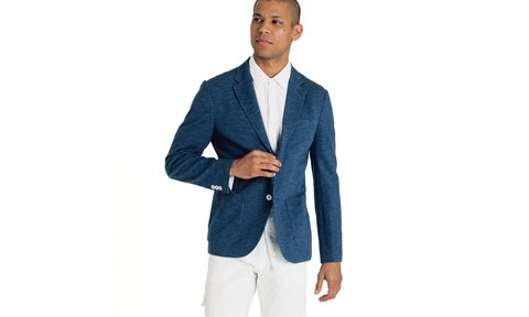 Good Man Brand Twill Slub French Terry Soft Blazer