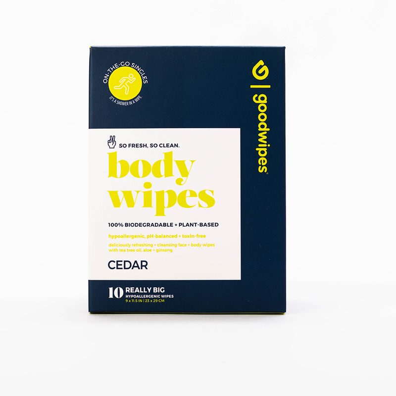 Goodwipes Body Wipes displayed on a white background.