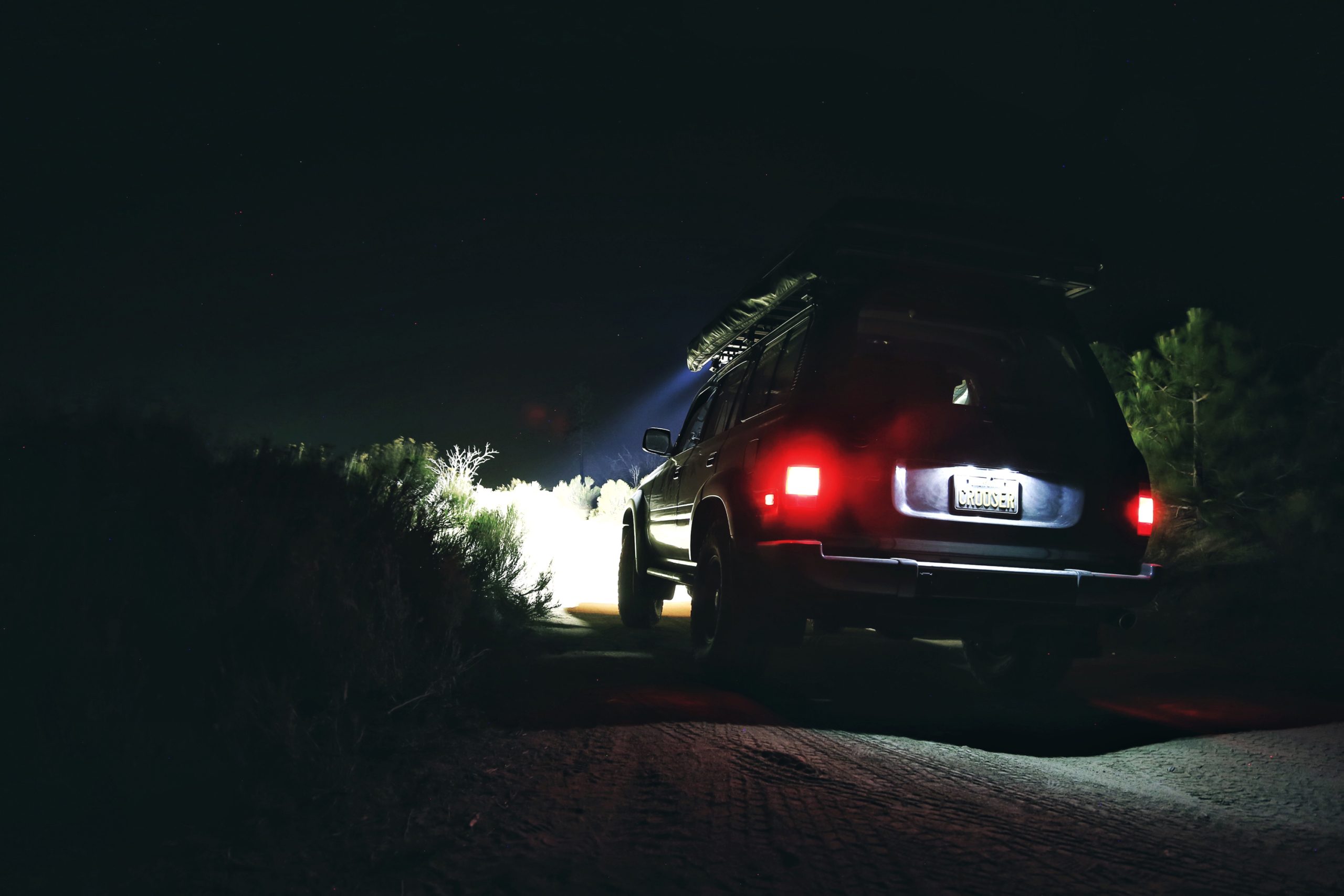 Lightforce LED Driving Lights + White Knuckle