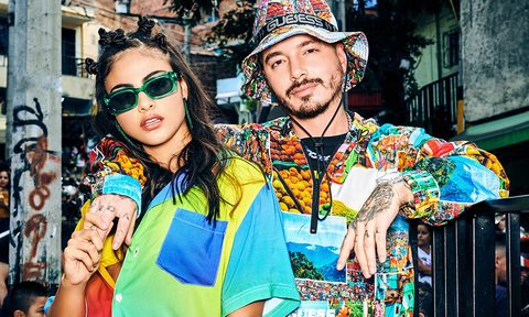 j balvin guess clothing capsule collection preview