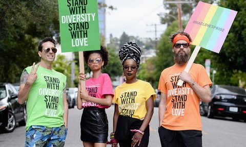 Mac Cosmetics Team Attend Pride