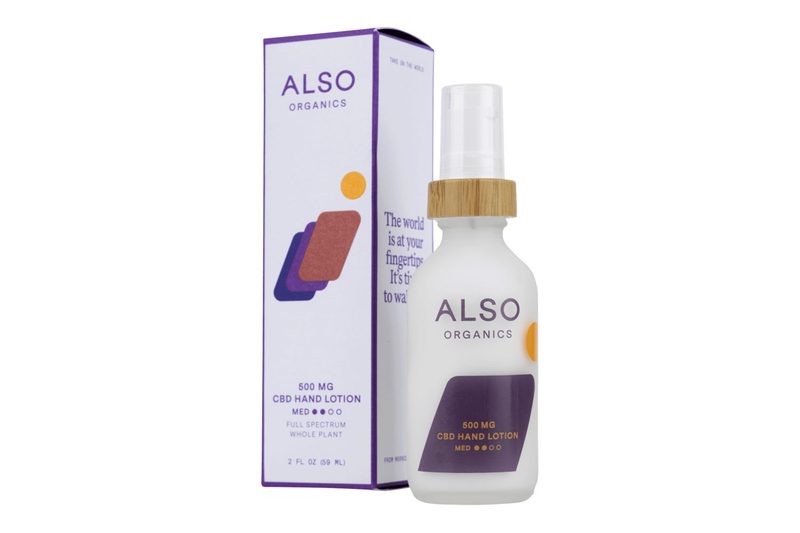 Also Organics CBD Hand Lotion