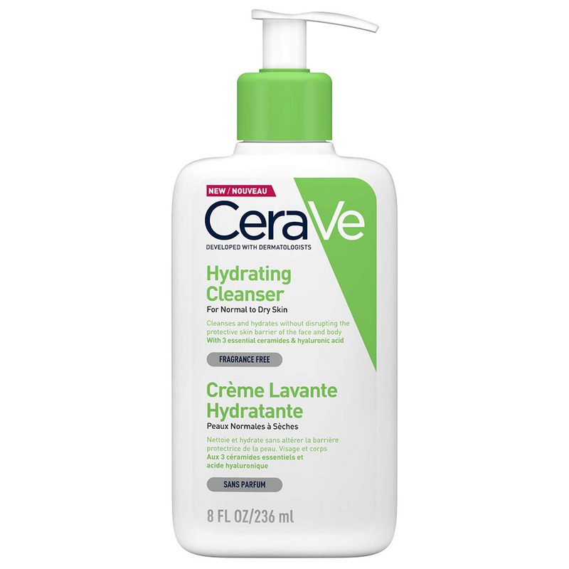 Cerave Hydrating Cleanser.