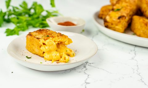 what is vegan cheese cheezymacfries