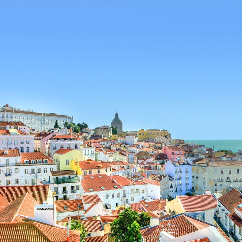Houses in Lisbon, Portugal