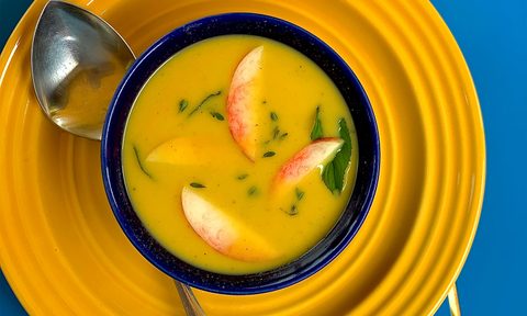Curried Peach Soup