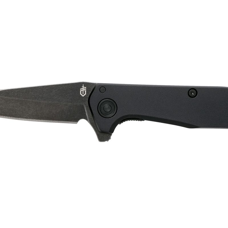 Gerber Fastball knife on a plain white studio background.