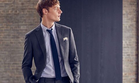 Man wearing J.Crew tie