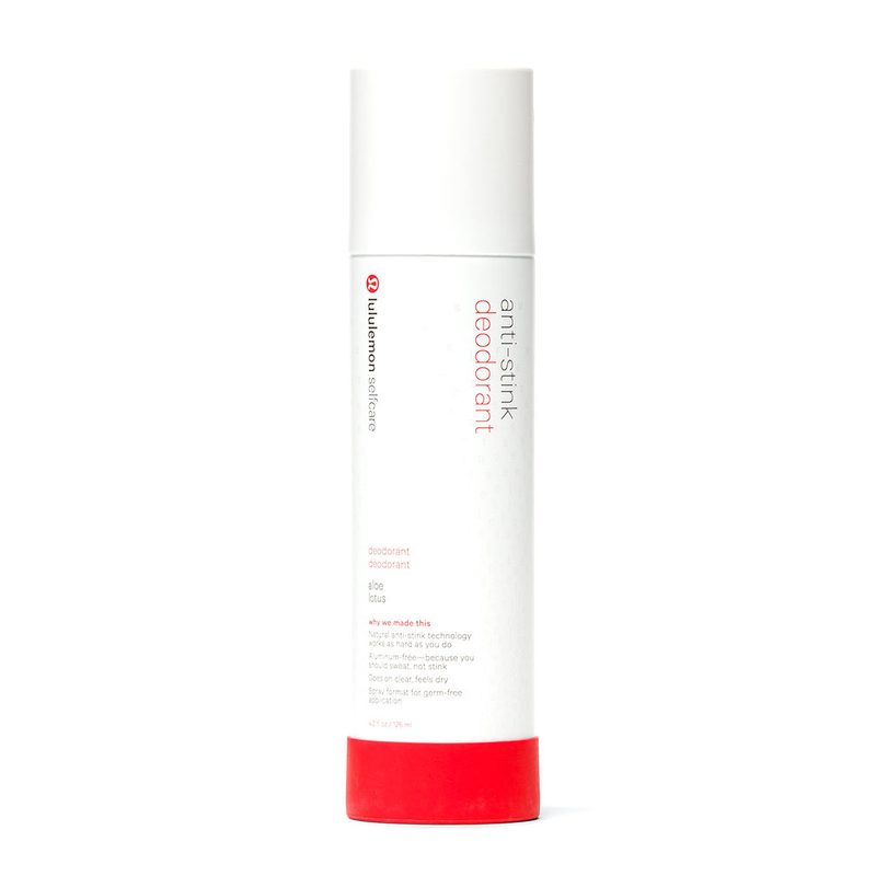 Best for Post Workouts: Lululemon Anti-Stink Deodorant.