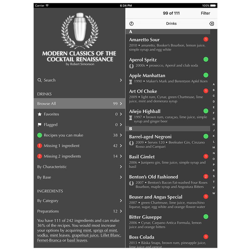 Modern Classics app
