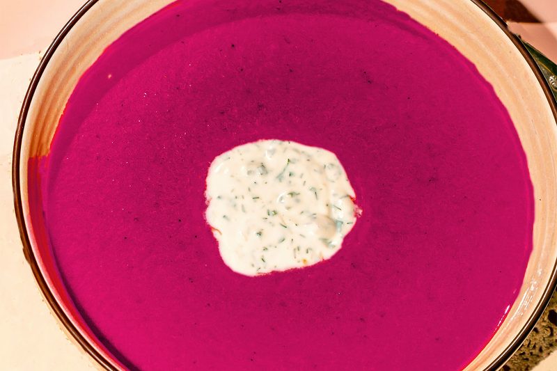 Chilled Borscht Gazpacho
