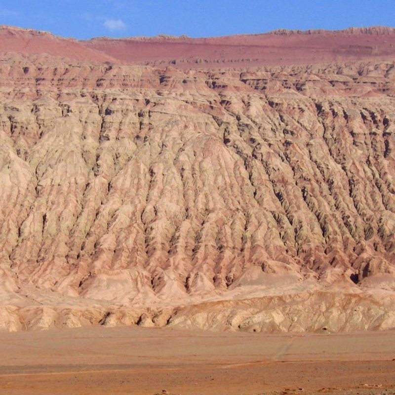 Flaming Mountain in China