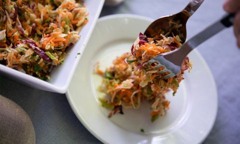 Carrot cole slaw