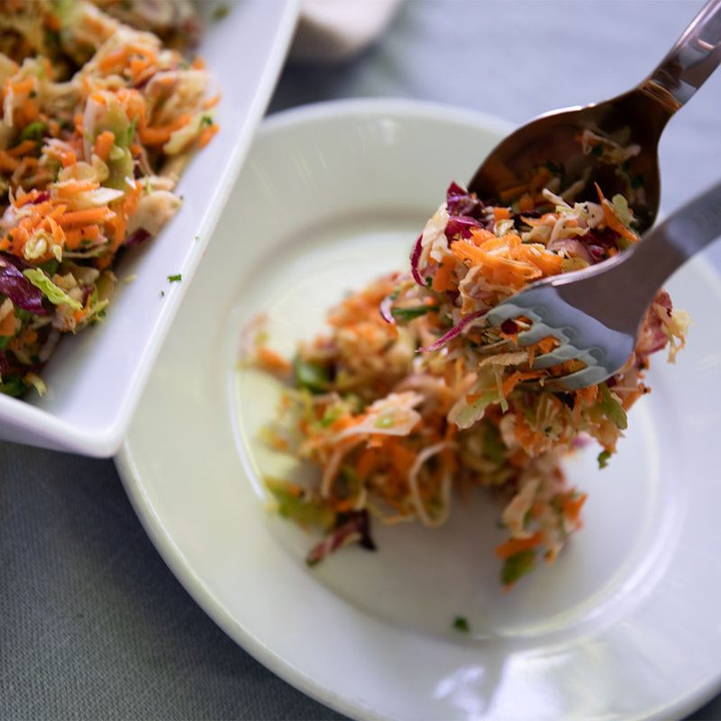 Carrot cole slaw