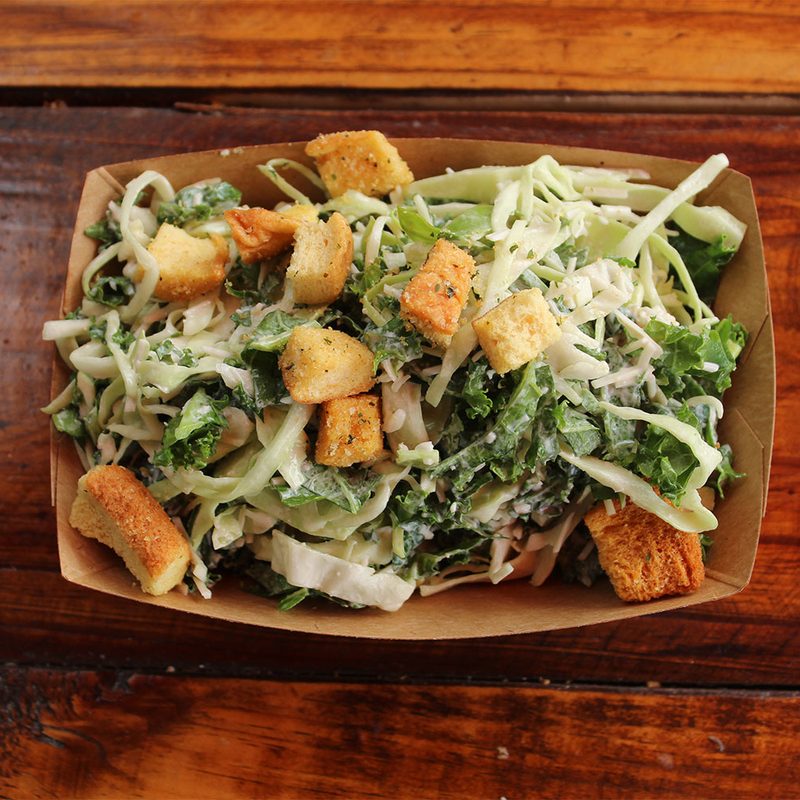 Kale Caesar slaw
