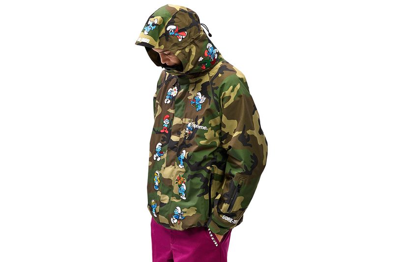 Camouflage Smurf Gore-Tech Jacket