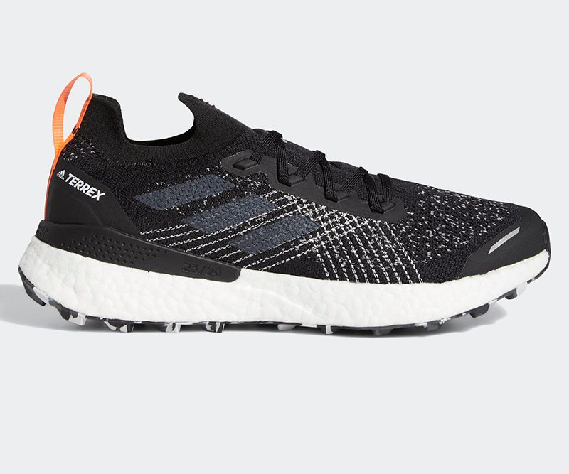 Adidas Terrex Shoe on a white backdrop.