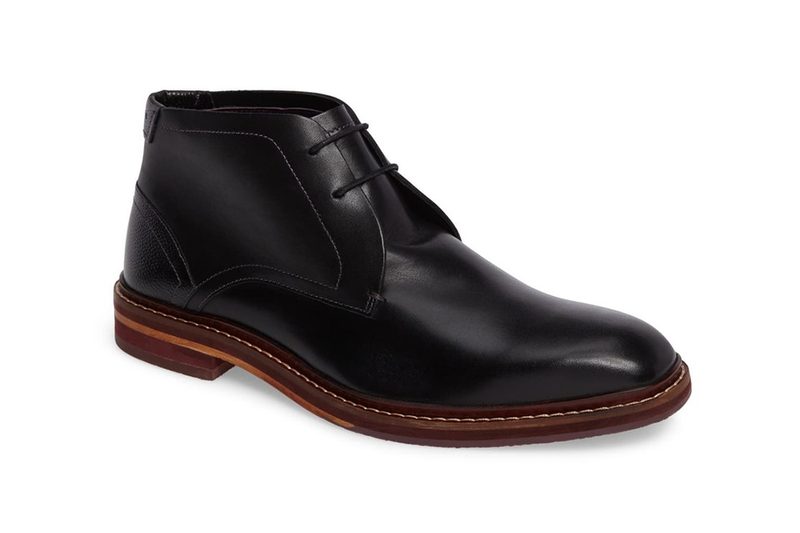 Ted Baker London Azzlan Leather Chukka Boot