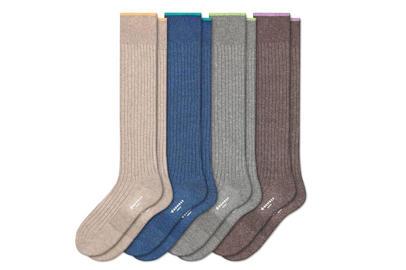 Bombas Ribbed Over The Calf Socks