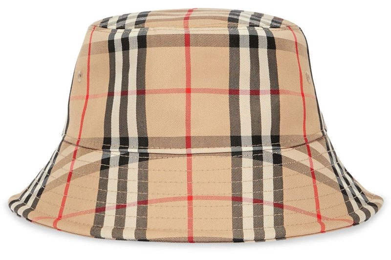 Burberry Checked Cotton-Blend Twill Bucket Hat