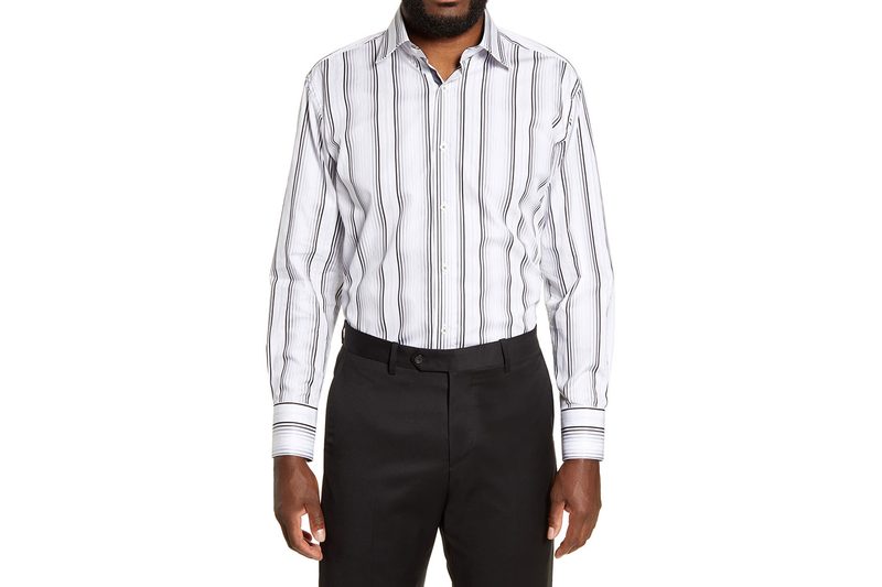 English Laundry Stripe Dress Shirt