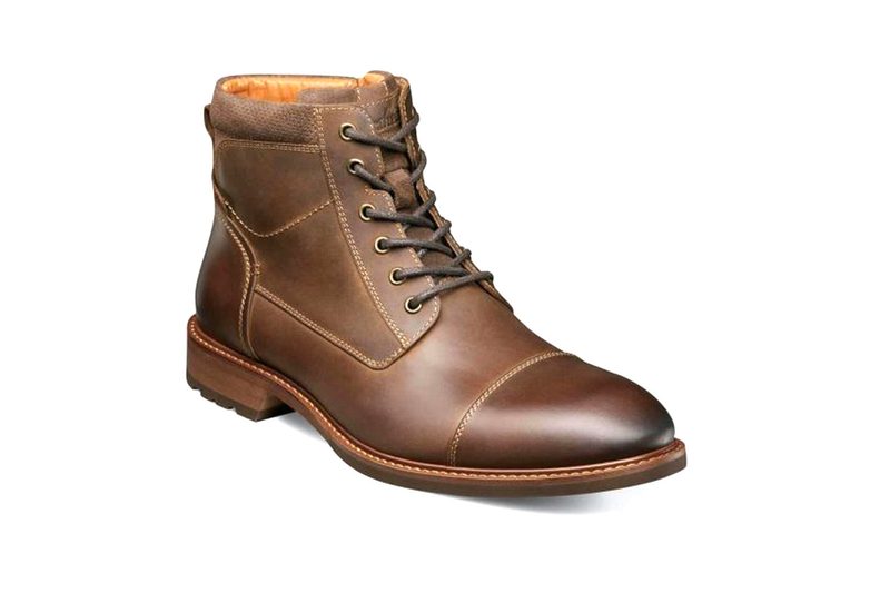 Florsheim Lodge Cap Toe Lace Boot