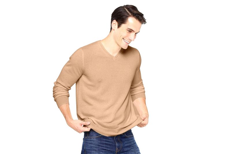 State Cashmere V-neck Sweater