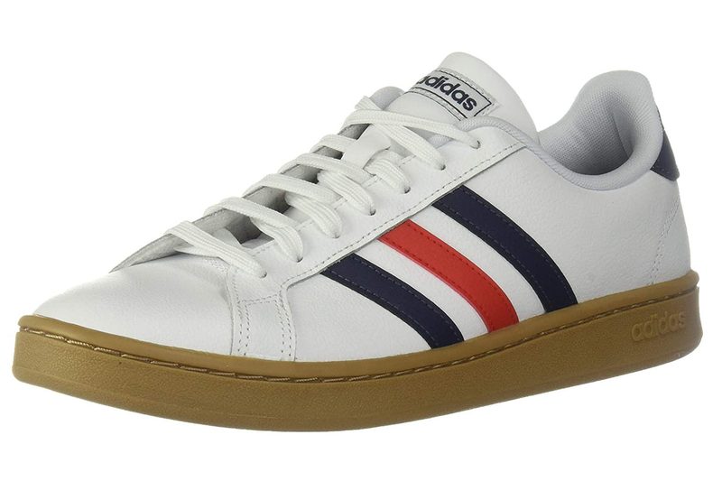 Adidas Grand Court Sneaker on a white backdrop.
