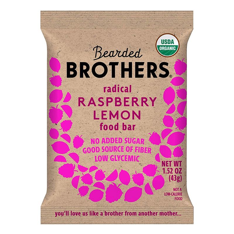 Bearded Brothers in raspberry lemon flavor.