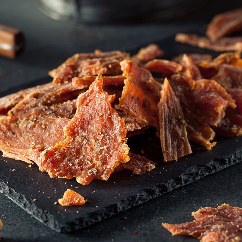 Beef jerky.