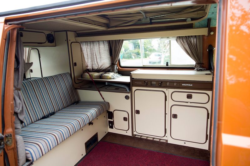 Black Forest Westfalia Campervan Rentals (Interior)
