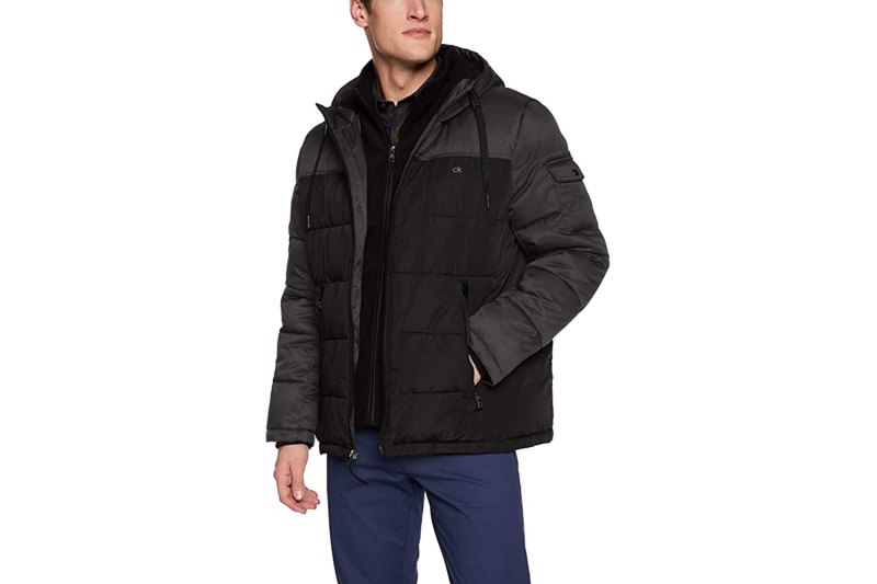 Calvin Klein Hooded Alternative Down Puffer Jacket