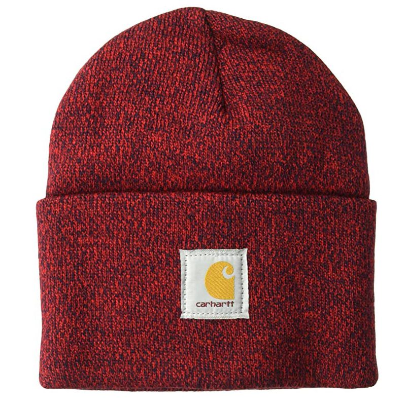 Carhartt Acrylic Watch Hat on a white backdrop.