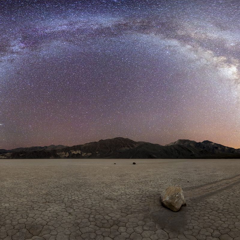 Death Valley National Park at night