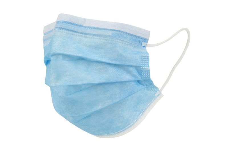 Disposable Single-Use Blue Face Mask