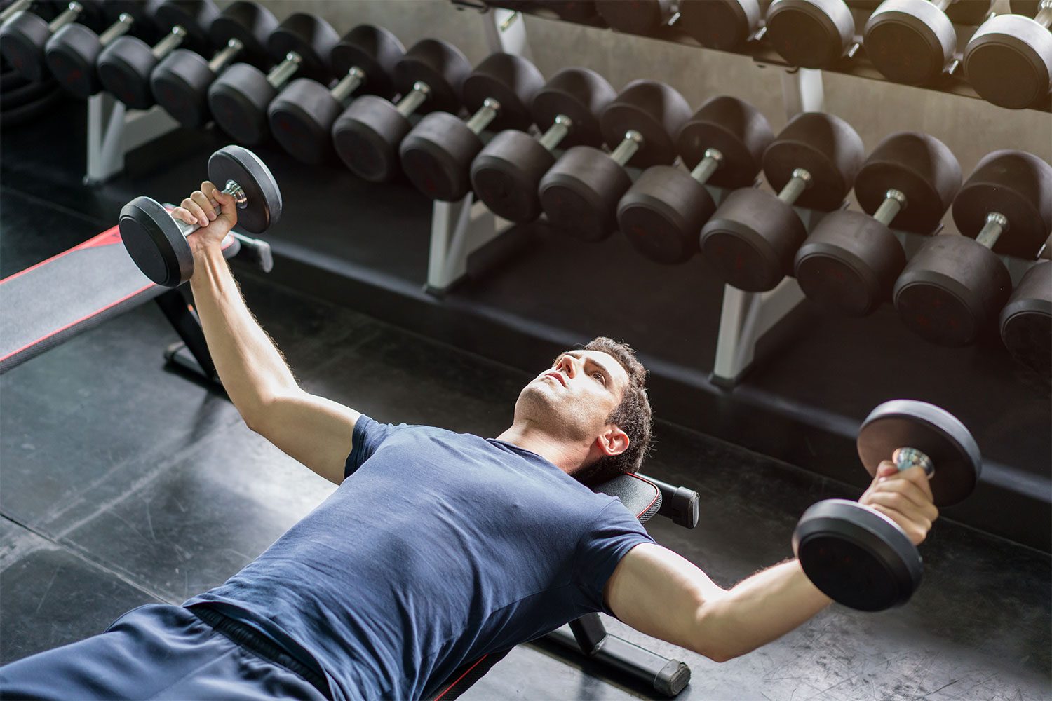 Dumbbell fly