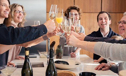 how to make a mimosa champagne