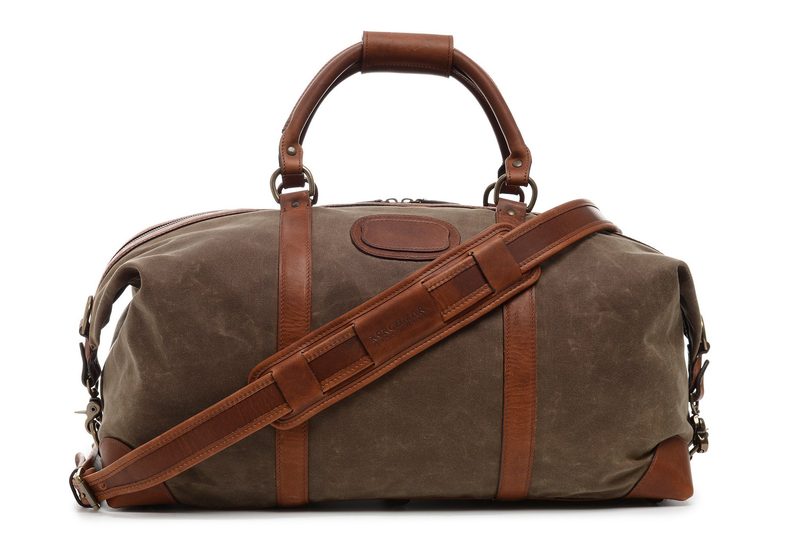 Korchmar Twain Waxed Canvas Weekender Duffel Bag