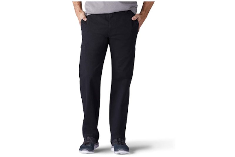Lee cargo pants in black.
