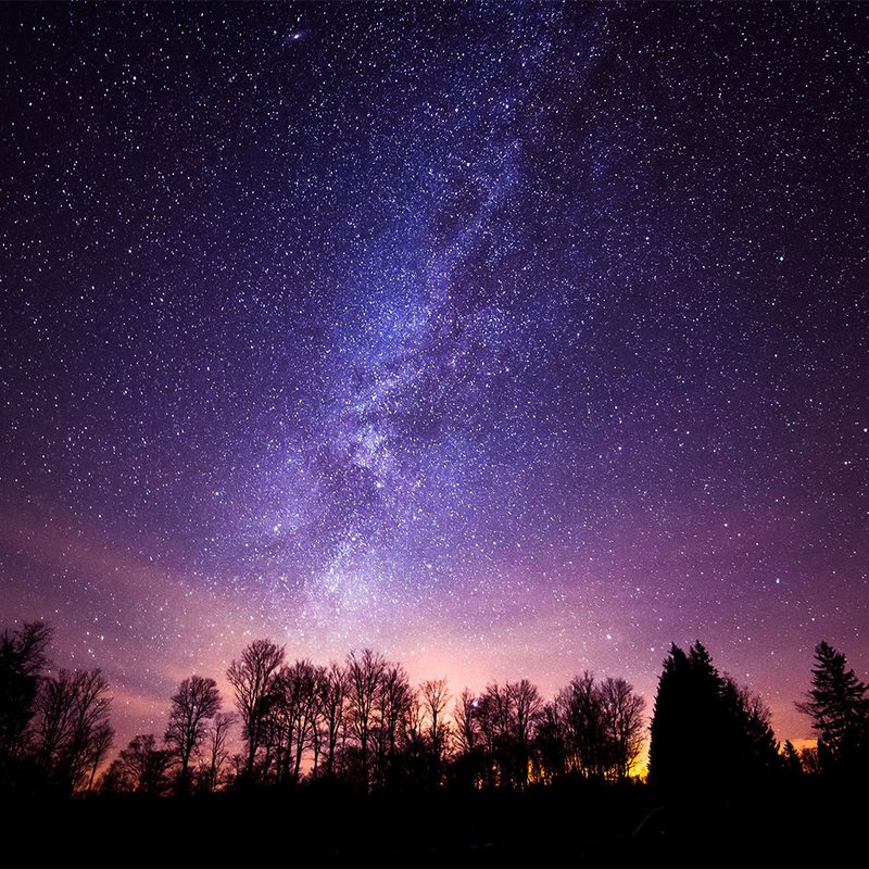 The Milky Way galaxy from Cherry Springs State Park in Pennsylvania