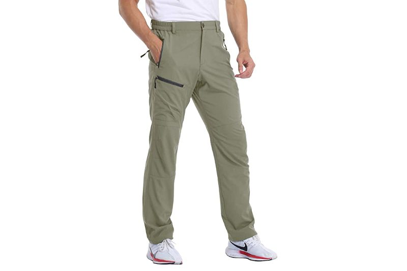 Mocoly cargo pants in olive.