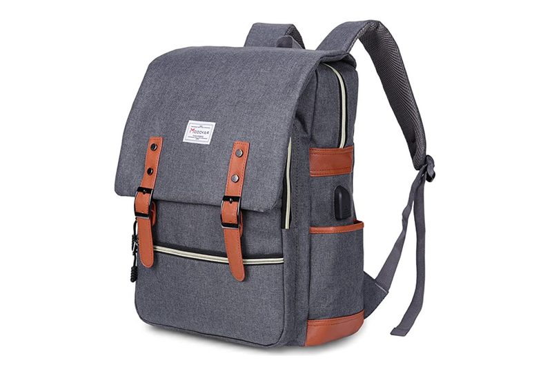 Modoker Vintage Laptop Backpack