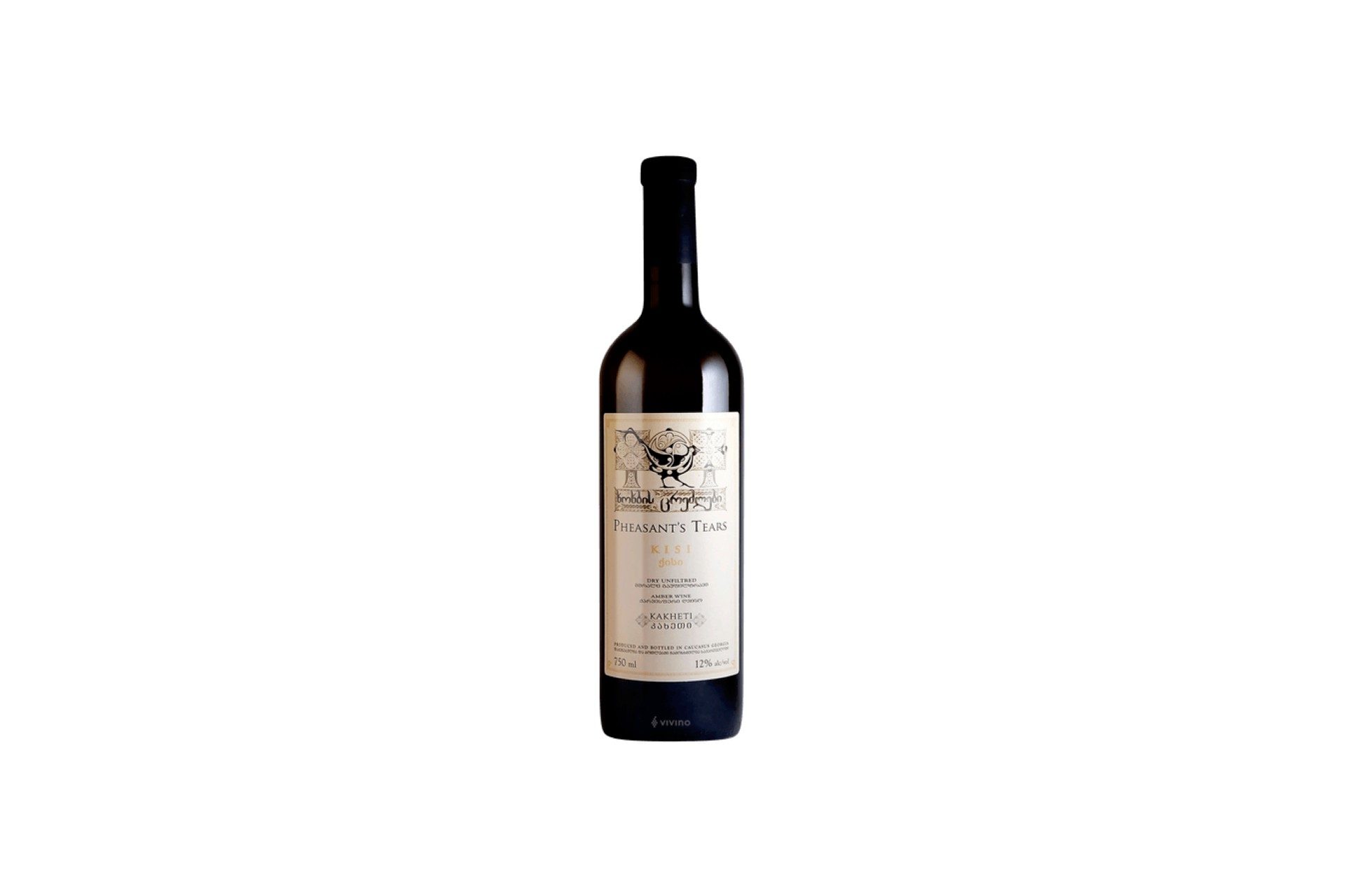 Pheasant's Tears Georgian Orange Wine Bottle